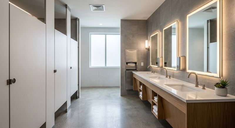 Office Restroom Renovation in Summerville, SC