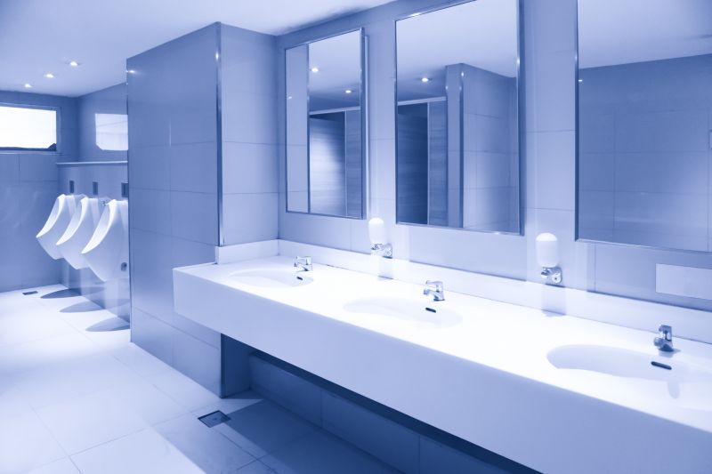 Products For Industrial Bathroom Renovations in use
